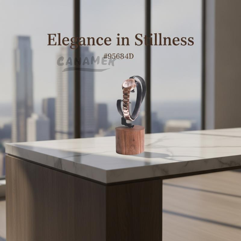 Jewelry And Watches Inc - Soporte de madera en forma de