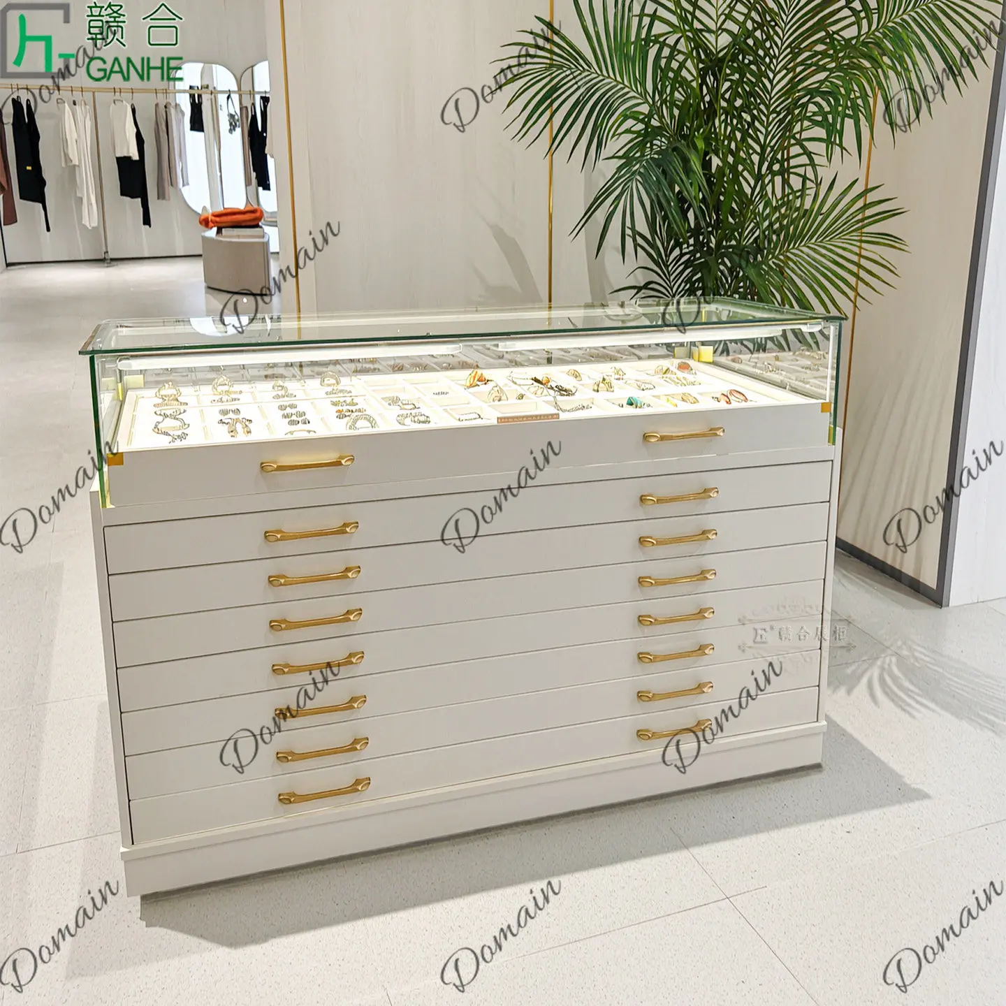 Jewelry For Watches - 81 N Vitrina de cristal de