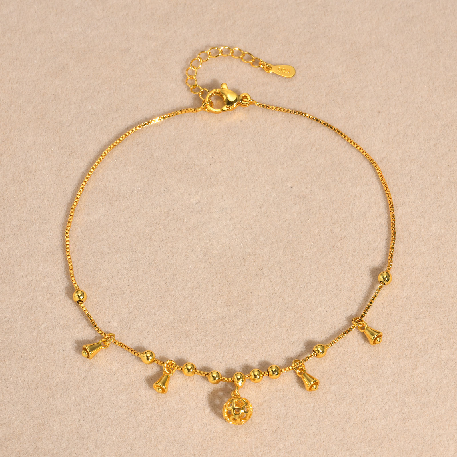 Tobilleras femeninas con campa - Jc Jewelry & Watches Photos reseña y precio