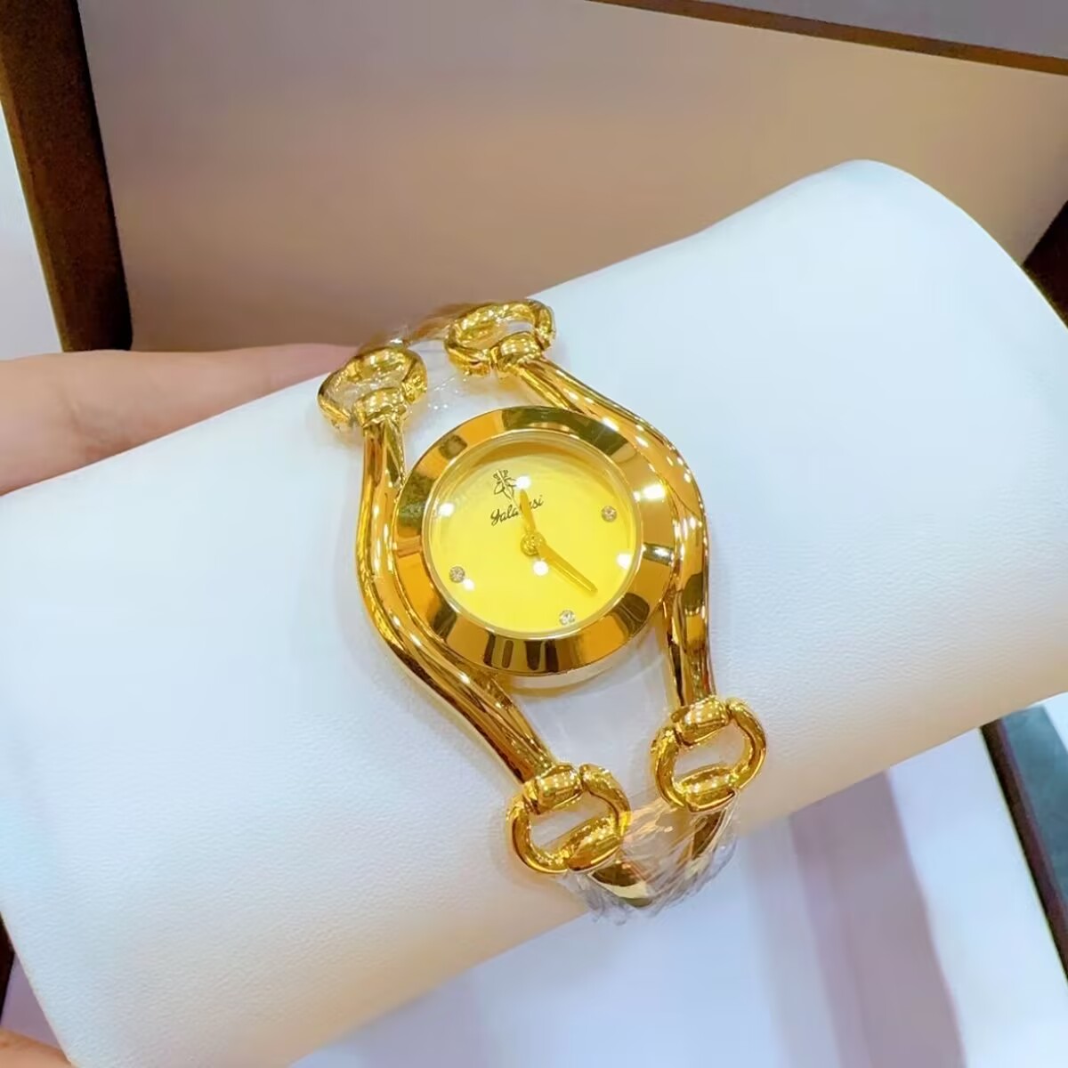 Nuevo reloj francés chapado en - Jewelry For Watches reseña y precio