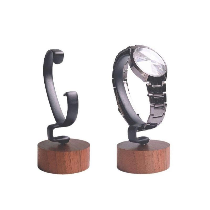 Soporte de madera en forma de  - Jewelry And Watches Inc reseña y precio