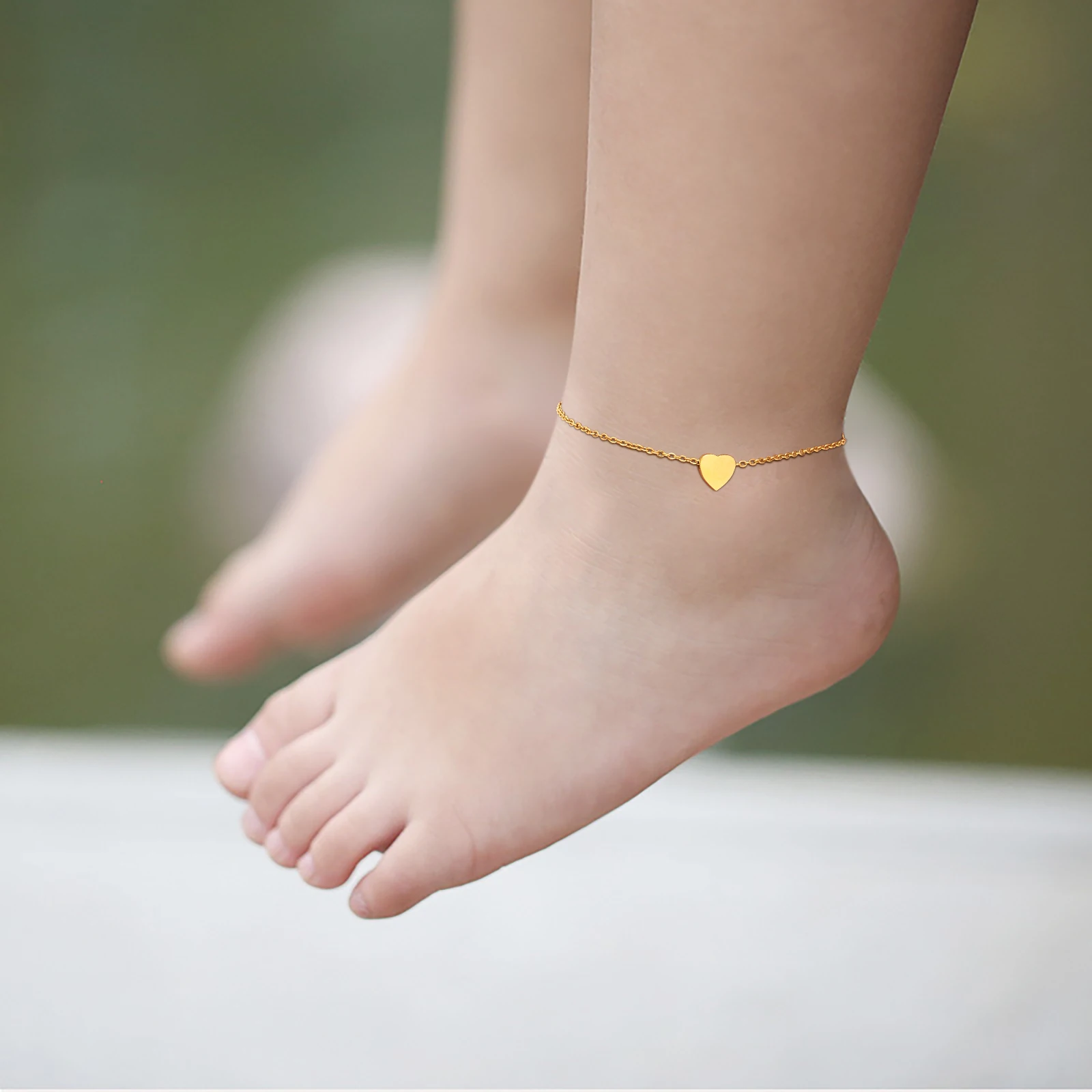 Pulsera de tobillo con forma d - Jc Jewelry & Watches Photos reseña y precio